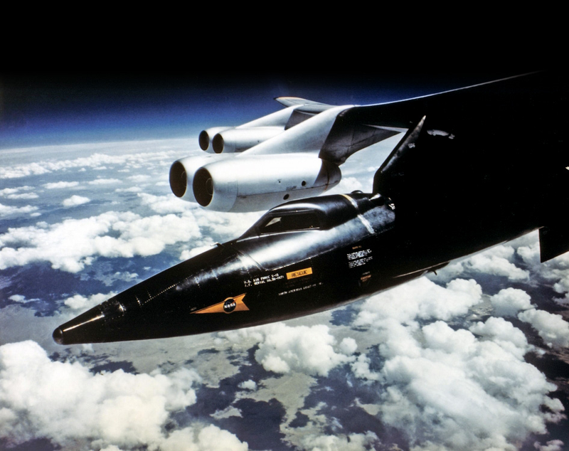 Illustration for article titled Outstanding photos of the X-15, the fastest manned rocket plane ever